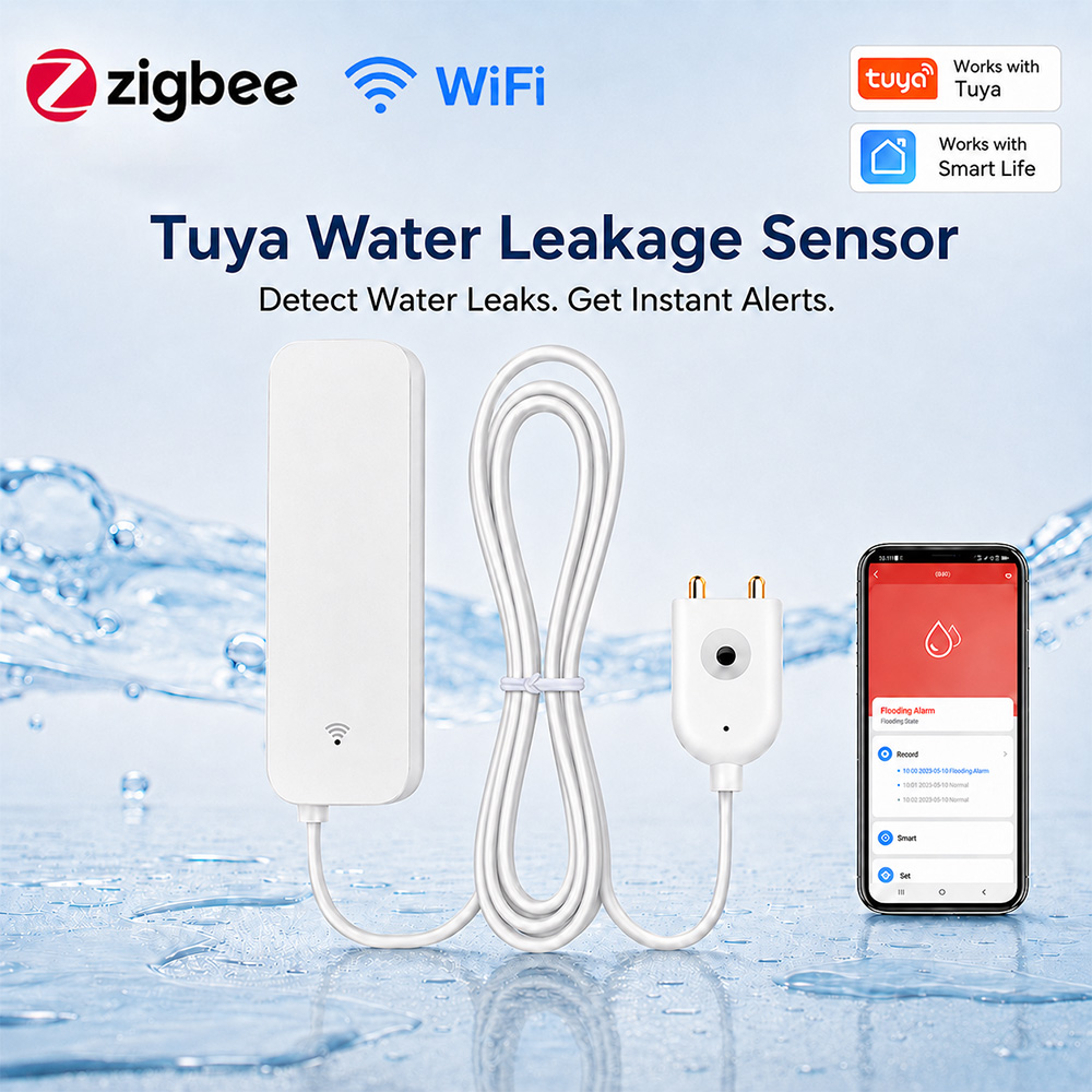 Water Alarm Sensor - Sensor de Vazamento de Água ZigBee