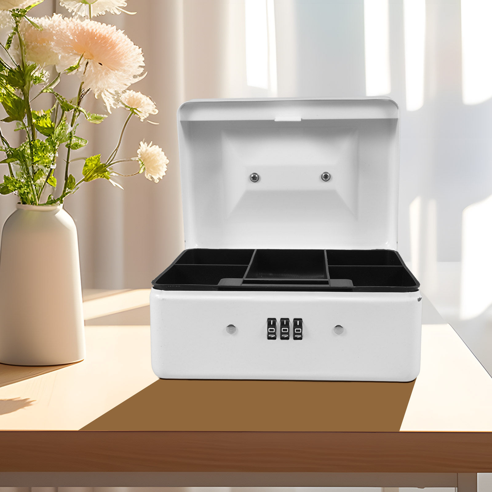 Lockbox Key Secure - Caixa de Dinheiro de Aço com