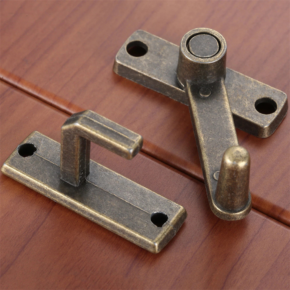 Security Chain Door - 1 conjunto de bronze janela deslizante