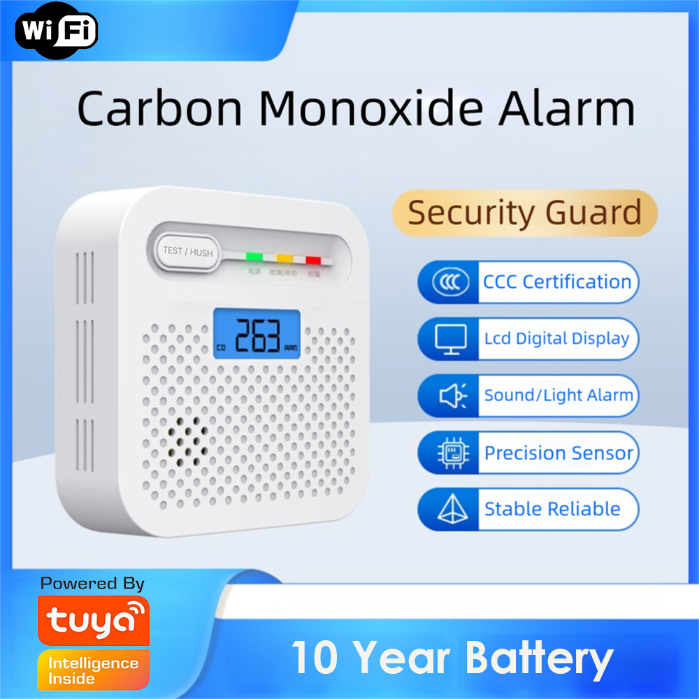 Co Detector Plug - Detector de CO Inteligente Arumny Tuya