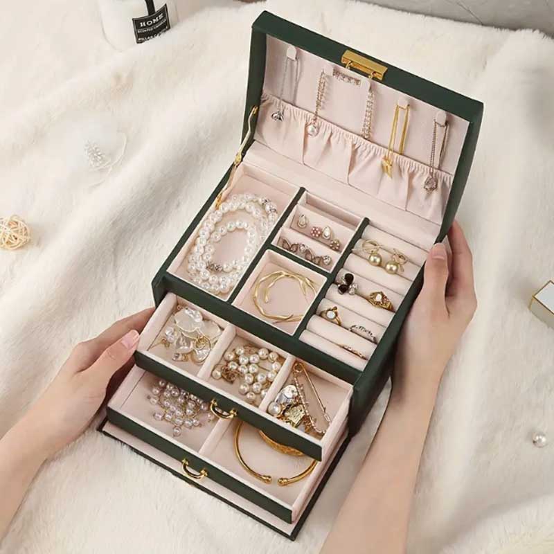 Caixa de jóias portátil com tr - Lockbox Key Secure avaliação e preço