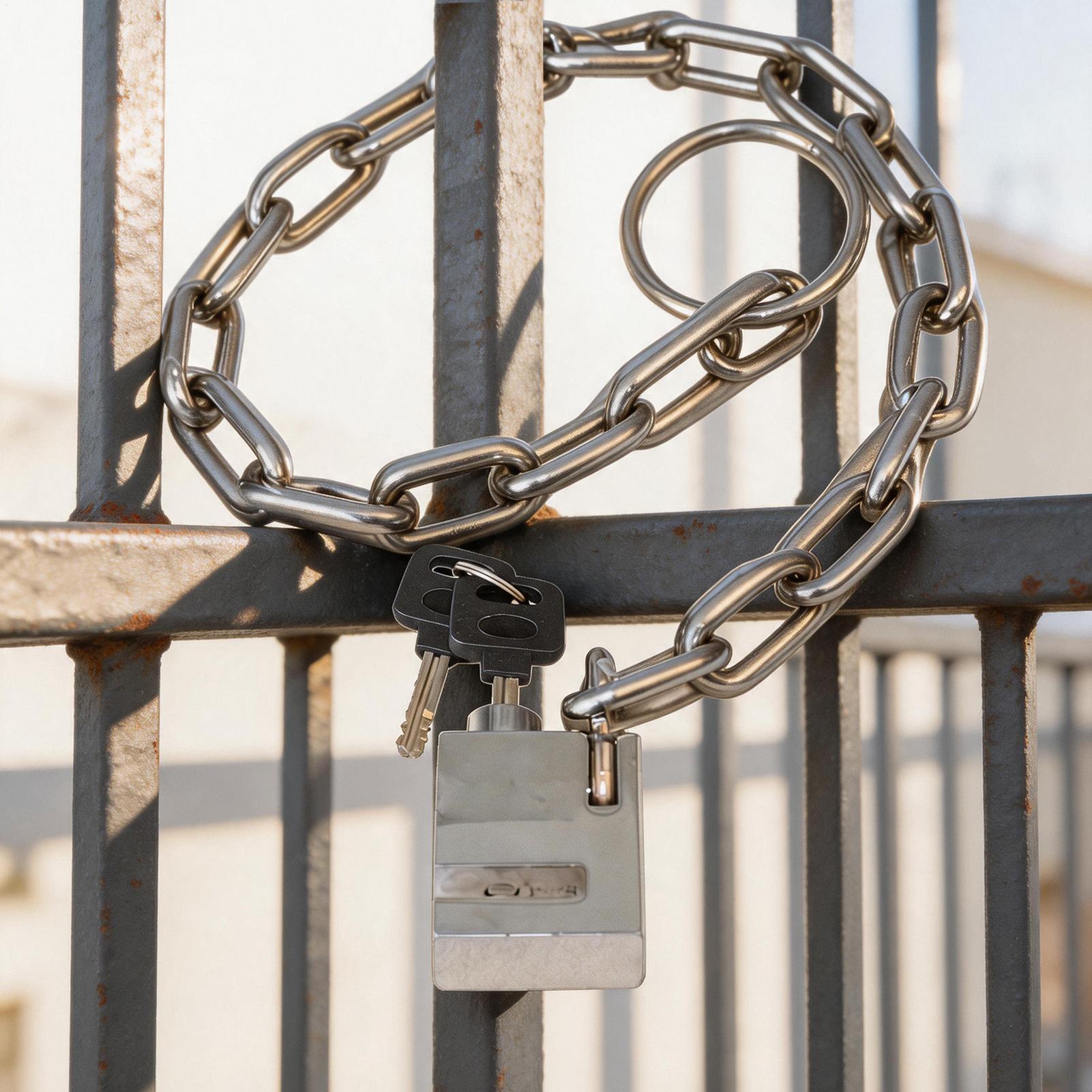 Cadeado de corrente resistente - Security Chain Door avaliação e preço