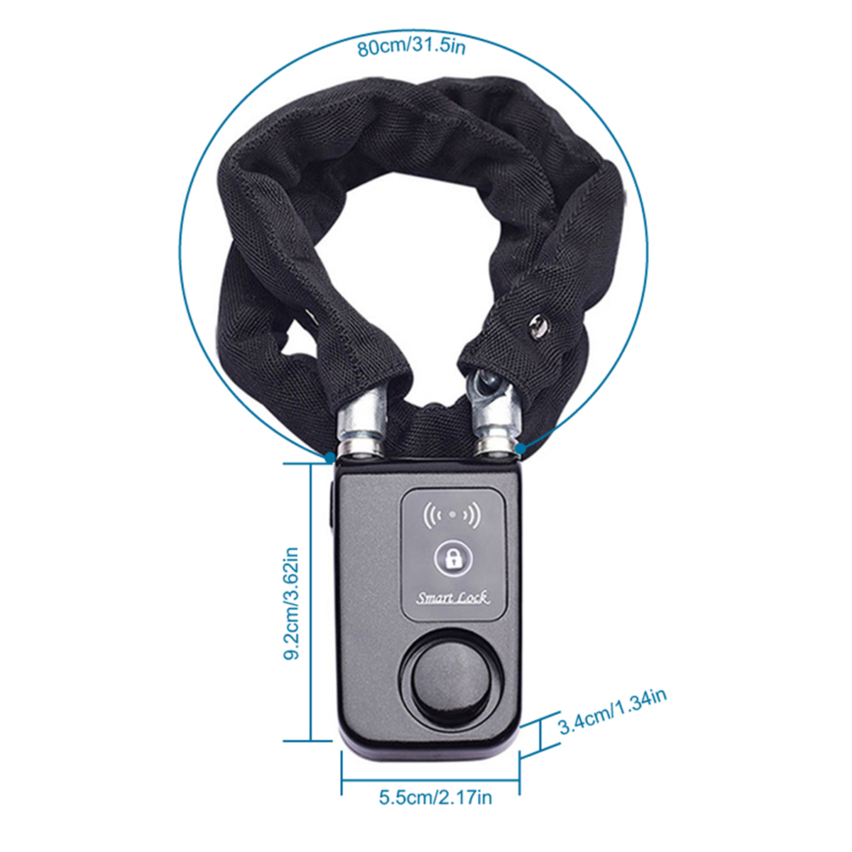 Cadeado Inteligente Bluetooth  - Security Chain Door avaliação e preço