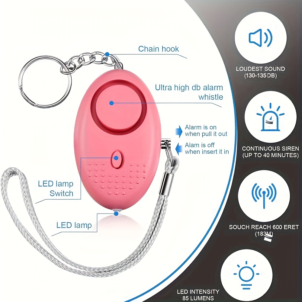 Alarme de segurança pessoal de - Personal Alarm Keychain avaliação e preço