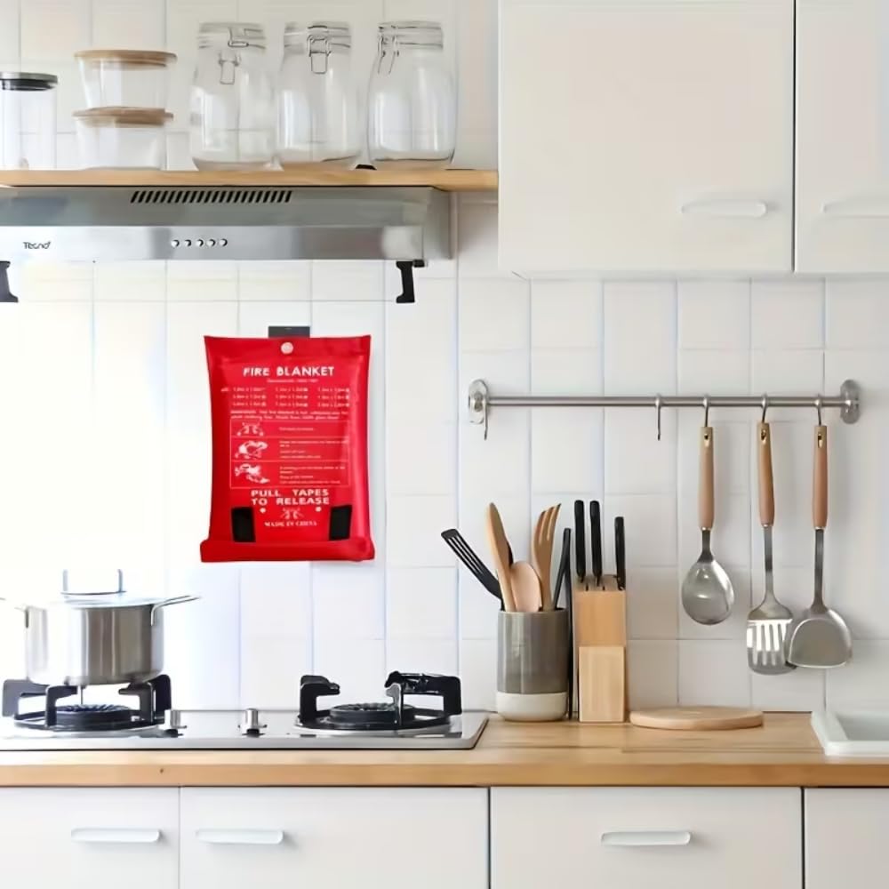 Manta de Emergência Resistente - Fire Blanket Kitchen avaliação e preço