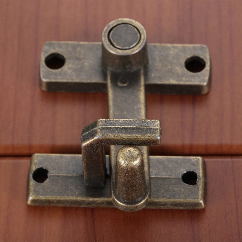1 conjunto de bronze janela de - Security Chain Door avaliação e preço
