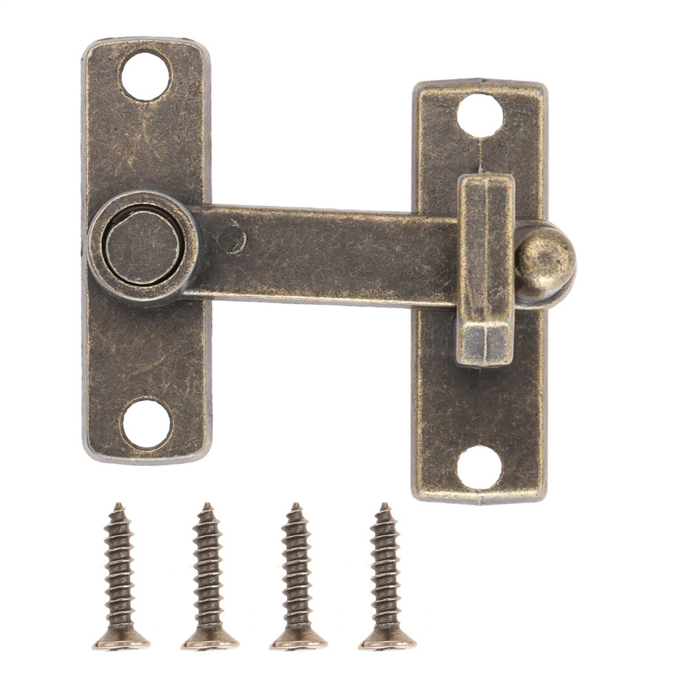 1 conjunto de bronze janela de - Security Chain Door avaliação e preço