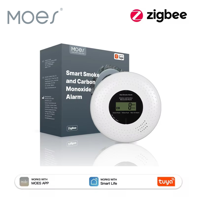 Detector de Fumaça e Monóxido  - Co Detector Plug avaliação e preço